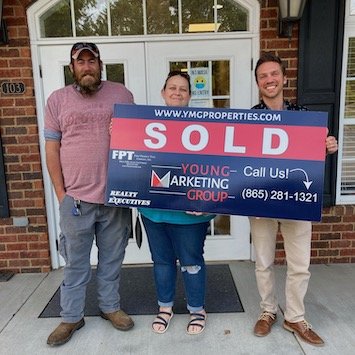 Image of Young Marketing Group client after they sold their home