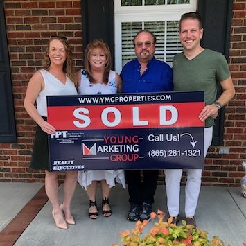 Image of Young Marketing Group client after they sold their home