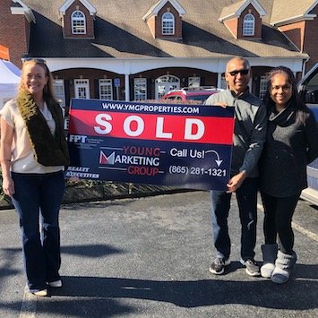 Image of Young Marketing Group client after they sold their home