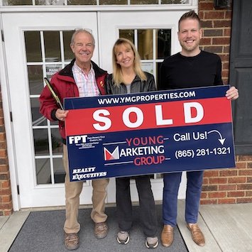 Image of Young Marketing Group client after they sold their home